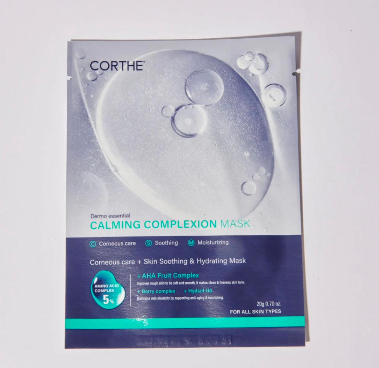 Corthe Calming Complexion Sheet Mask Set of